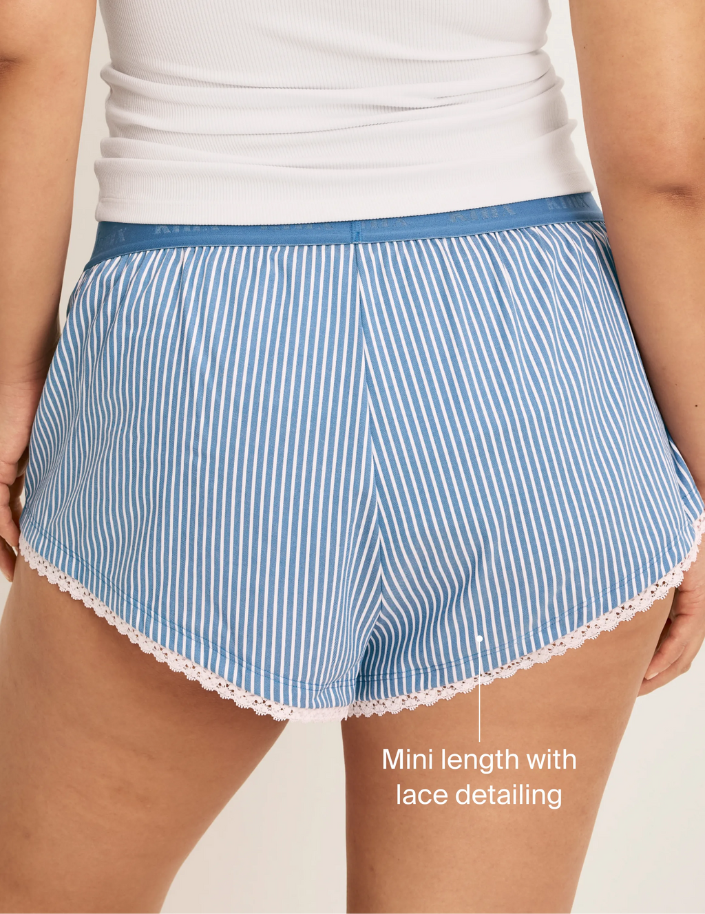Super Leakproof Mini Dream Boxer - blue-stripe