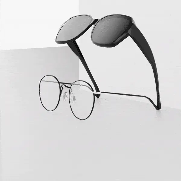 Glamoss Donna - Occhiali da Sole Fit Over Polarizzati